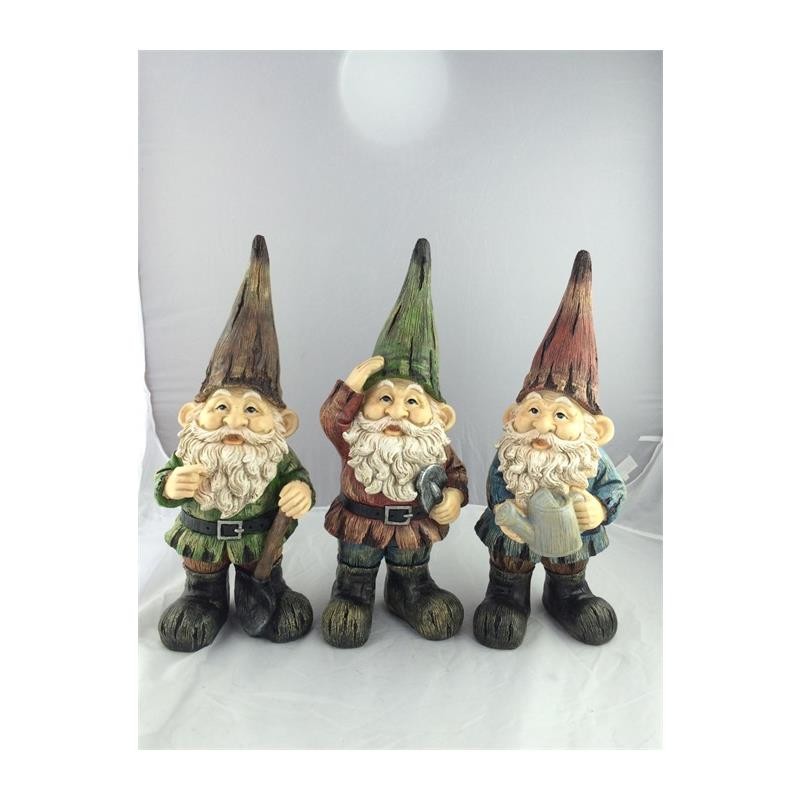 Farmwood Animals Statue de jardin nain 11x7x24cm boîte de 3 pièces