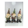 Farmwood Animals Statue de jardin nain 11x7x24cm boîte de 3 pièces