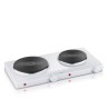Severin Dubbele Elektrische Kookplaat 1000W Ø15 En Ø18cm 46x29x7,7cm