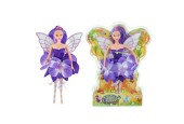 Toi Toys Fairies Bloemenfee Paars 30cm