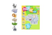Toi Toys Ensemble de puzzles Jungle avec 6 puzzles