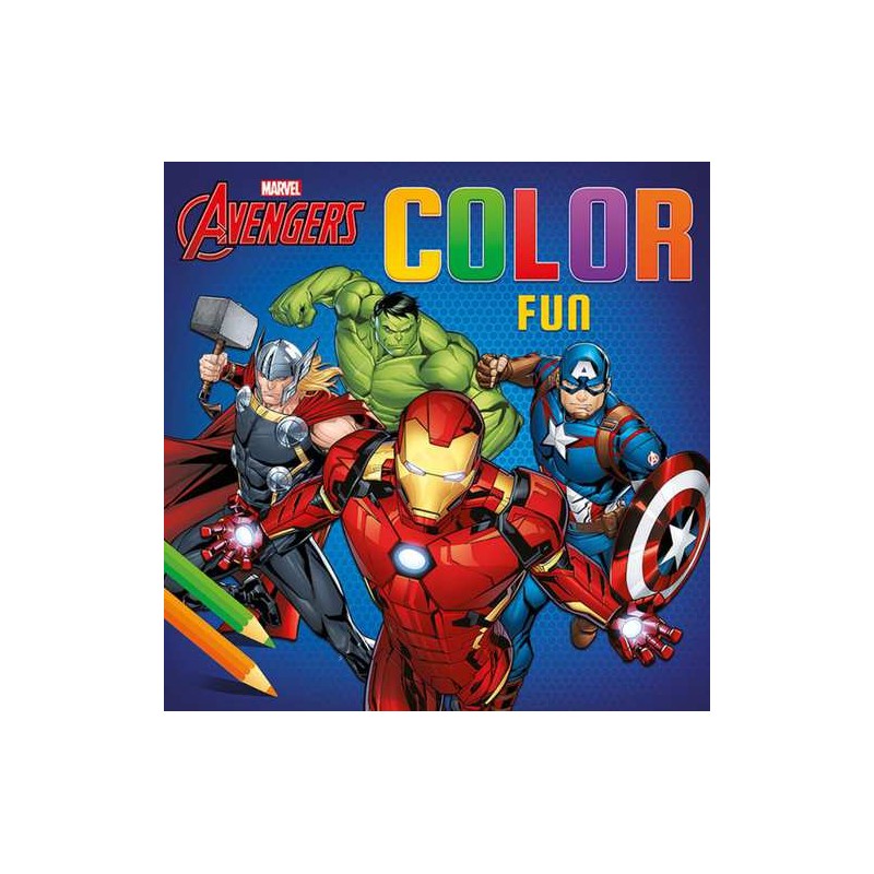 Les couleurs amusantes des Avengers de Delta