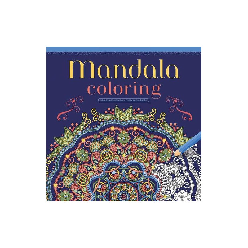 Deltas Mandala Coloring