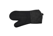 Ovenwant Siliconen "Jeans Zwart" 18x33cm