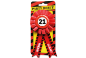 Paperdreams Party Rozetten - 21 jaar