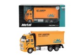Toi Toys Container vrachtwagen 1:38 pull back