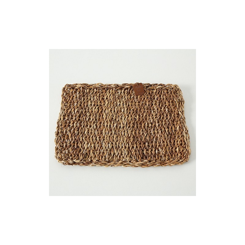 Boltze Home Placemat Sophy zeegras 41x30cm Natural
