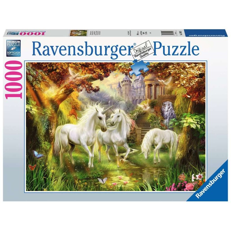 Ravensburger Puzzel Eenhoorns In De Herfst 1000 Stukjes