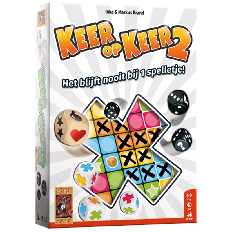 999 Games Over and Over 2 - jeu de dés