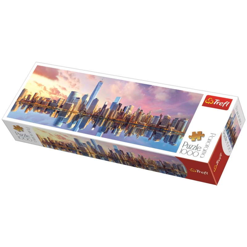 Puzzel 1000 Stuks Panorama - Manhattan