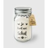 Paperdreams Black & White Scented Candles - Je Bent Een Schat