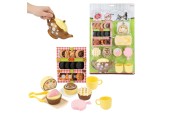 Toi Toys Ensemble de jeu du marché alimentaire High tea - théière+biscuit+cupcake