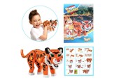 Toi Toys 3D puzzel constructiefoam Tijger