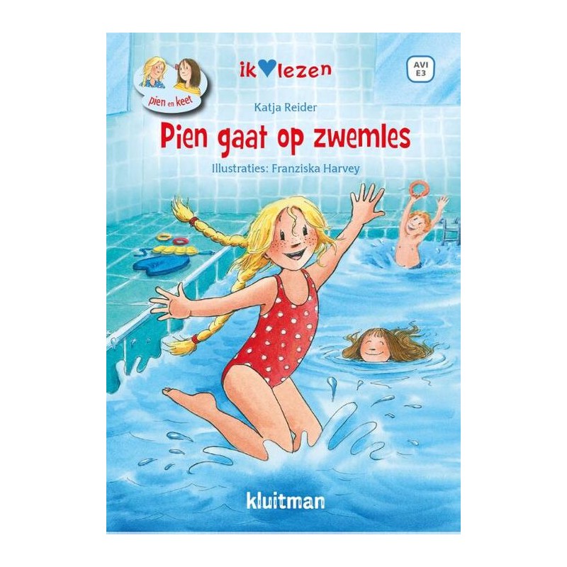 Kluitman Pien gaat op zwemles (AVI E3)