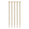 Esschert Design Torch bambou mèche de rechange en coton lot de 5